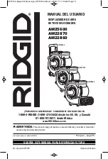 Preview for 13 page of Emerson RIDGID AM2286 Owner'S Manual