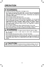 Preview for 13 page of Emerson RIDGID HD09180 Owner'S Manual