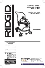 Preview for 1 page of Emerson RIDGID RT140 Owner'S Manual