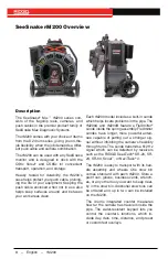 Preview for 8 page of Emerson RIDGID SeeSnake Max rM200 Series Operator'S Manual