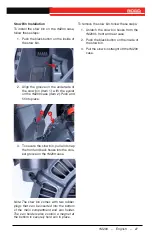 Preview for 27 page of Emerson RIDGID SeeSnake Max rM200 Series Operator'S Manual