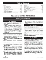 Preview for 2 page of Emerson RIPTIDE CF605BQ00 Owner'S Manual