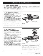 Preview for 23 page of Emerson RIPTIDE CF605BQ00 Owner'S Manual