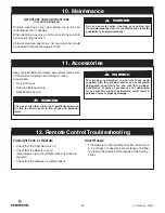 Preview for 30 page of Emerson RIPTIDE CF605BQ00 Owner'S Manual