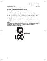 Preview for 6 page of Emerson Rosemount 1151 Quick Installation Manual