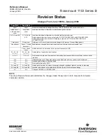 Preview for 5 page of Emerson Rosemount 1153 Series B Reference Manual