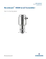 Emerson Rosemount 1408H Reference Manual предпросмотр