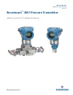 Предварительный просмотр 1 страницы Emerson Rosemount 3051 CF Series Reference Manual