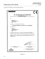 Preview for 96 page of Emerson Rosemount 3100 Series Reference Manual