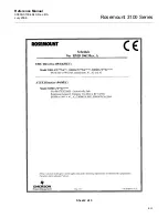 Preview for 97 page of Emerson Rosemount 3100 Series Reference Manual