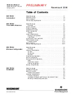 Preview for 5 page of Emerson Rosemount 3308 Reference Manual