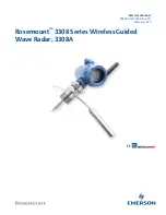 Preview for 1 page of Emerson Rosemount 3308A Reference Manual
