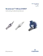 Emerson Rosemount 400 Instruction Manual preview