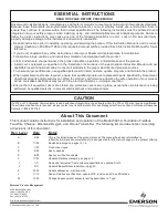 Preview for 2 page of Emerson ROSEMOUNT 5081-A Instruction Manual