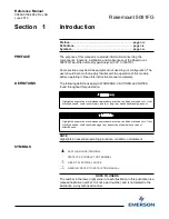 Preview for 9 page of Emerson Rosemount 5081FG Reference Manual