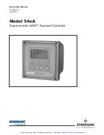 Preview for 2 page of Emerson Rosemount 54eA Manual