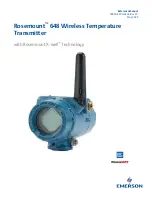 Emerson Rosemount 648 Reference Manual предпросмотр