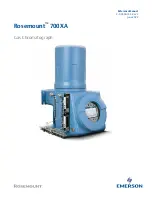 Emerson Rosemount 700XA Reference Manual preview