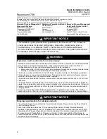 Preview for 2 page of Emerson Rosemount 708 Quick Installation Manual