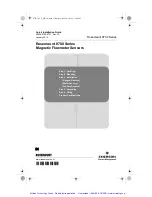 Preview for 2 page of Emerson Rosemount 8700 Series Quick Installation Manual