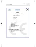 Preview for 38 page of Emerson Rosemount 8732E Quick Installation Manual