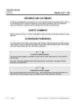 Preview for 10 page of Emerson Rosemount Analytical CAT 100 Instruction Manual