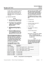 Preview for 33 page of Emerson Rosemount Analytical CAT 100 Instruction Manual