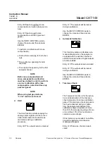 Preview for 46 page of Emerson Rosemount Analytical CAT 100 Instruction Manual