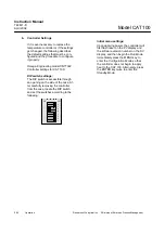 Preview for 58 page of Emerson Rosemount Analytical CAT 100 Instruction Manual