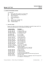 Preview for 67 page of Emerson Rosemount Analytical CAT 100 Instruction Manual