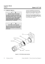 Preview for 70 page of Emerson Rosemount Analytical CAT 100 Instruction Manual