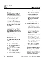 Preview for 88 page of Emerson Rosemount Analytical CAT 100 Instruction Manual