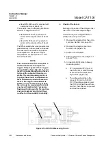 Preview for 90 page of Emerson Rosemount Analytical CAT 100 Instruction Manual