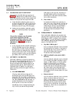 Предварительный просмотр 22 страницы Emerson ROSEMOUNT Analytical SPS 4000 B201110 Instruction Manual