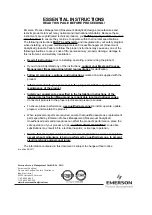 Preview for 2 page of Emerson Rosemount Analytical X-STREAM Enhanced Series Short Form Manual