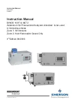 Предварительный просмотр 1 страницы Emerson Rosemount  BINOS 100 F Instruction Manual