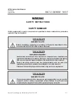 Предварительный просмотр 5 страницы Emerson Rosemount  BINOS 100 F Instruction Manual