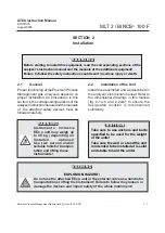 Предварительный просмотр 22 страницы Emerson Rosemount  BINOS 100 F Instruction Manual