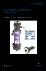 Предварительный просмотр 1 страницы Emerson Rosemount Clarity II T1056 Quick Start Manual