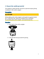 Preview for 3 page of Emerson Rosemount G1 Quick Start Manual