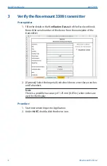 Preview for 6 page of Emerson Rosemount HART Modbus VeriCase 3308 Series User Manual