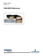 Предварительный просмотр 1 страницы Emerson ROSEMOUNT NGA2000 HFID Reference Manual