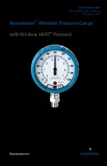 Предварительный просмотр 1 страницы Emerson Rosemount Wireless Pressure Gauge Quick Start Manual