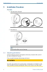 Preview for 8 page of Emerson Rosemount WPG: Rosemount SPG Quick Start Manual