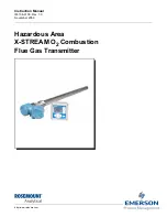 Предварительный просмотр 1 страницы Emerson Rosemount X-STREAM O2 Transmitter Instruction Manual