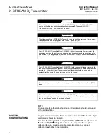 Предварительный просмотр 34 страницы Emerson Rosemount X-STREAM O2 Transmitter Instruction Manual