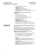 Предварительный просмотр 62 страницы Emerson Rosemount X-STREAM O2 Transmitter Instruction Manual