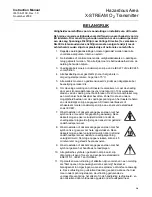 Предварительный просмотр 143 страницы Emerson Rosemount X-STREAM O2 Transmitter Instruction Manual