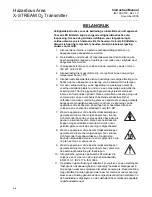 Предварительный просмотр 144 страницы Emerson Rosemount X-STREAM O2 Transmitter Instruction Manual