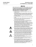 Предварительный просмотр 145 страницы Emerson Rosemount X-STREAM O2 Transmitter Instruction Manual